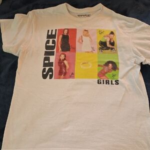 Spice Girls White Graphic Tee - Short Sleeve